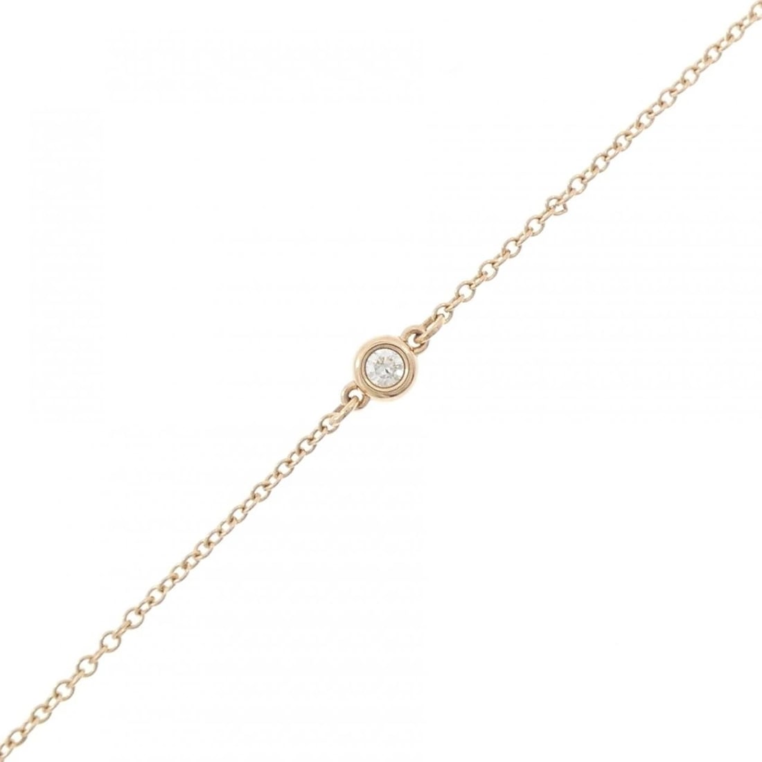 TIFFANY & CO. BY THE YARD BRACELET: TIFFANY & Co. By the Yard Bracelet Brand: TIFFANY&Co. Type/Style: TIFFANY & Co. Bracelet Material: 750 Pink Gold, Main Stone Natural Color: Pink Gold Size: Diameteraround: 3.6mm Accessories: None