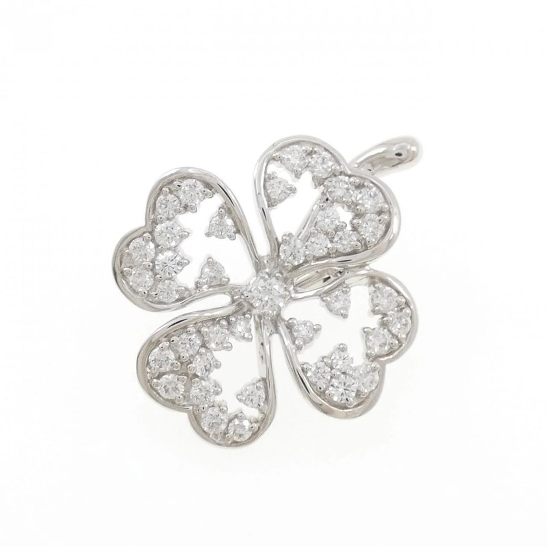 MIKIMOTO DIAMOND PENDANT: Mikimoto Diamond Pendant Brand: MIKIMOTO Type/Style: MIKIMOTO Pendant/Brooch Material: K18 white gold, Main Stone Natural Color: white gold Size: Approximate dimensions (height x width): 24.8mm x