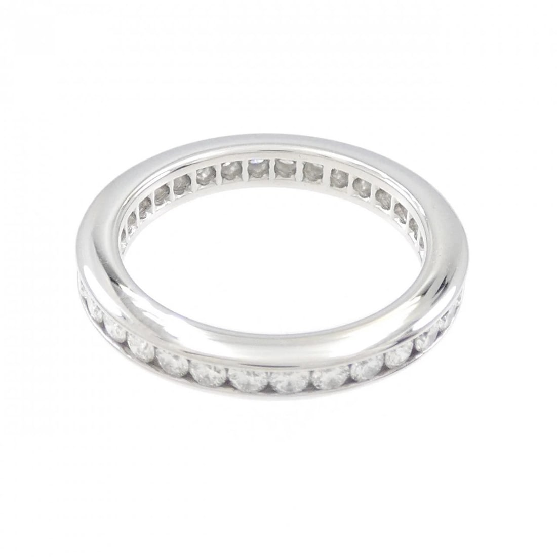 HARRY WINSTON ROUND CHANNEL SET RING - 2