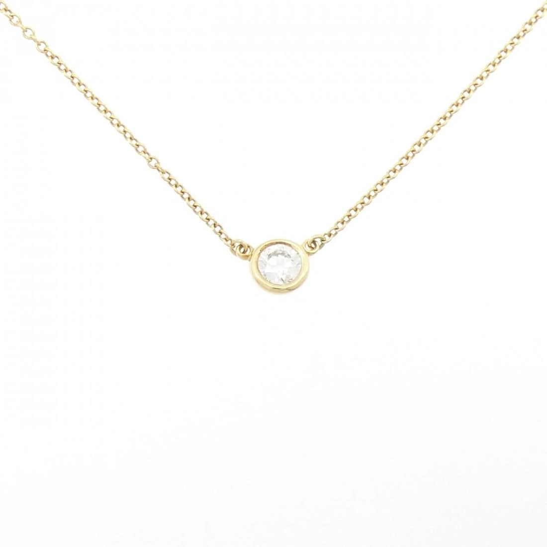 TIFFANY & CO. BY THE YARD NECKLACE: TIFFANY & Co. By the Yard Necklace Brand: TIFFANY&Co. Type/Style: TIFFANY&Co. Necklace Material: 750 yellow gold, Main Stone Natural Color: yellow gold Size: Diameteraround: 5.4mm Chain maximum width 