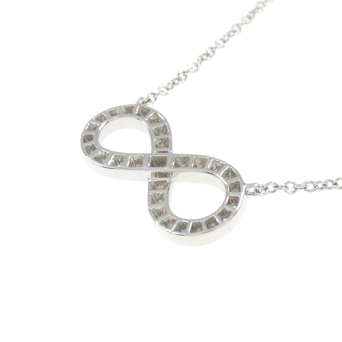 TIFFANY&CO. INFINITY NECKLACE - 4