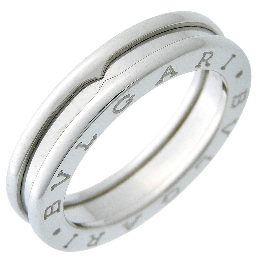 BVLGARI B.ZERO1 1 BAND RING 18K WHITE GOLD: Bvlgari B.zero1 1 Band Ring 18K White Gold Brand: Bvlgari Type/Style: Ring Material: 18K White Gold, Color: White Gold Size: US 7.5 Accessories: None Accessories Notice: When purchasing pre-owned