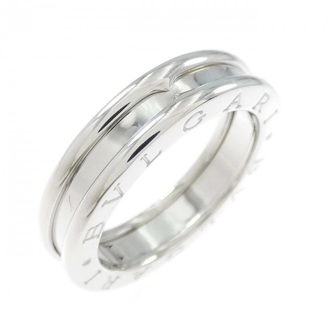 BVLGARI B.ZERO1 RING 18K WHITE GOLD: Bvlgari B.zero1 Ring 18K White Gold Brand: Bvlgari Type/Style: Ring Material: 18K White Gold, Color: White Gold Size: US 6 Accessories: None Accessories Notice: When purchasing pre-owned g