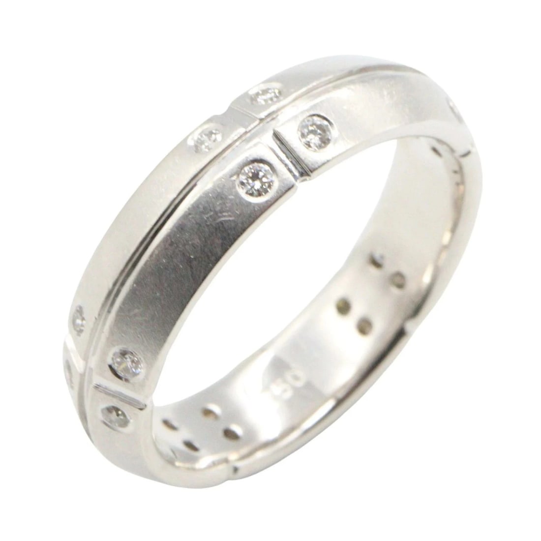 TIFFANY & CO. STREAMERICA DIAMOND RING: Tiffany & Co. Streamerica Diamond Ring Brand: Tiffany & Co. Type/Style: Ring Material: 18K White Gold, Main Stone Natural Color: White Gold Size: US 6 Accessories: None Accessories Notice: