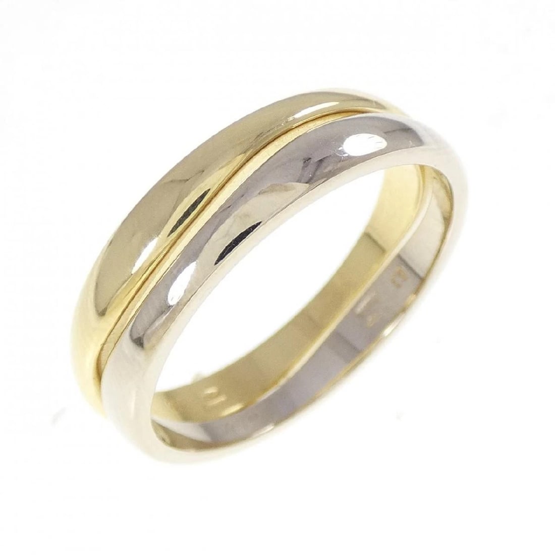 CARTIER LOVE ME RING 18K YELLOW WHITE GOLD (1 of 3)