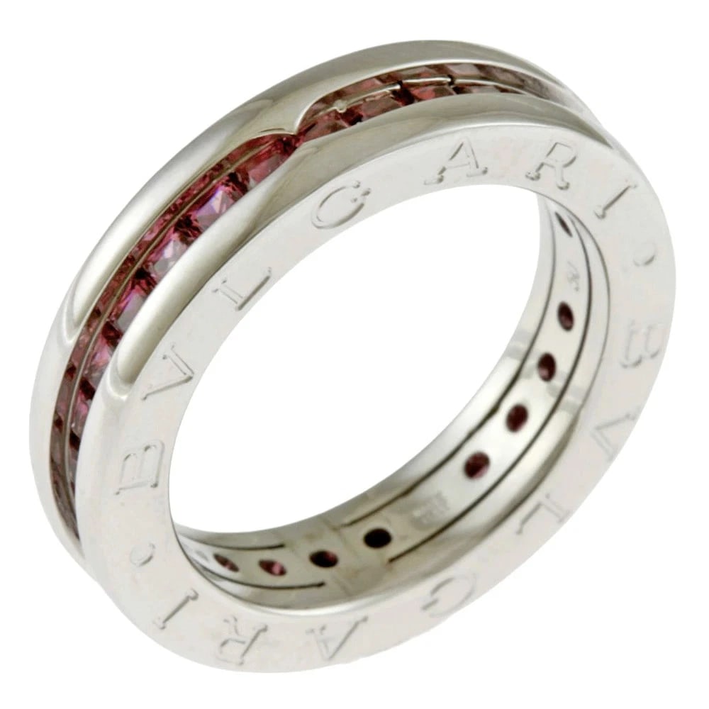BVLGARI B.ZERO1 BAND RING 18K WHITE GOLD: Bvlgari B.zero1 Band Ring 18K White Gold Brand: Bvlgari Type/Style: Ring Material: 18K White Gold, Color: White Gold Size: US 5.5 Accessories: None Accessories Notice: When purchasing pre-