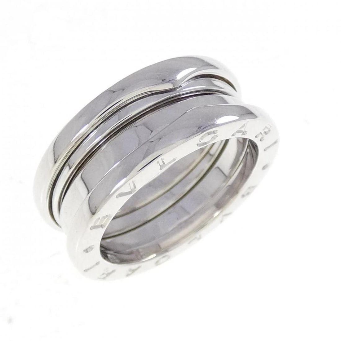 BVLGARI B.ZERO1 3 BANDS RING 18K WHITE GOLD: Bvlgari B.zero1 3 Bands Ring 18K White Gold Brand: Bvlgari Type/Style: Ring Material: 18K White Gold, Color: White Gold Size: US 6 Accessories: None Accessories Notice: When purchasing pre