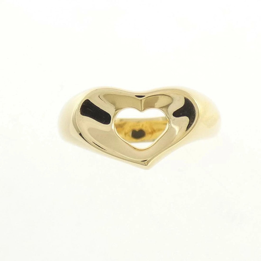 TIFFANY YELLOW GOLD RING SOLID - 2
