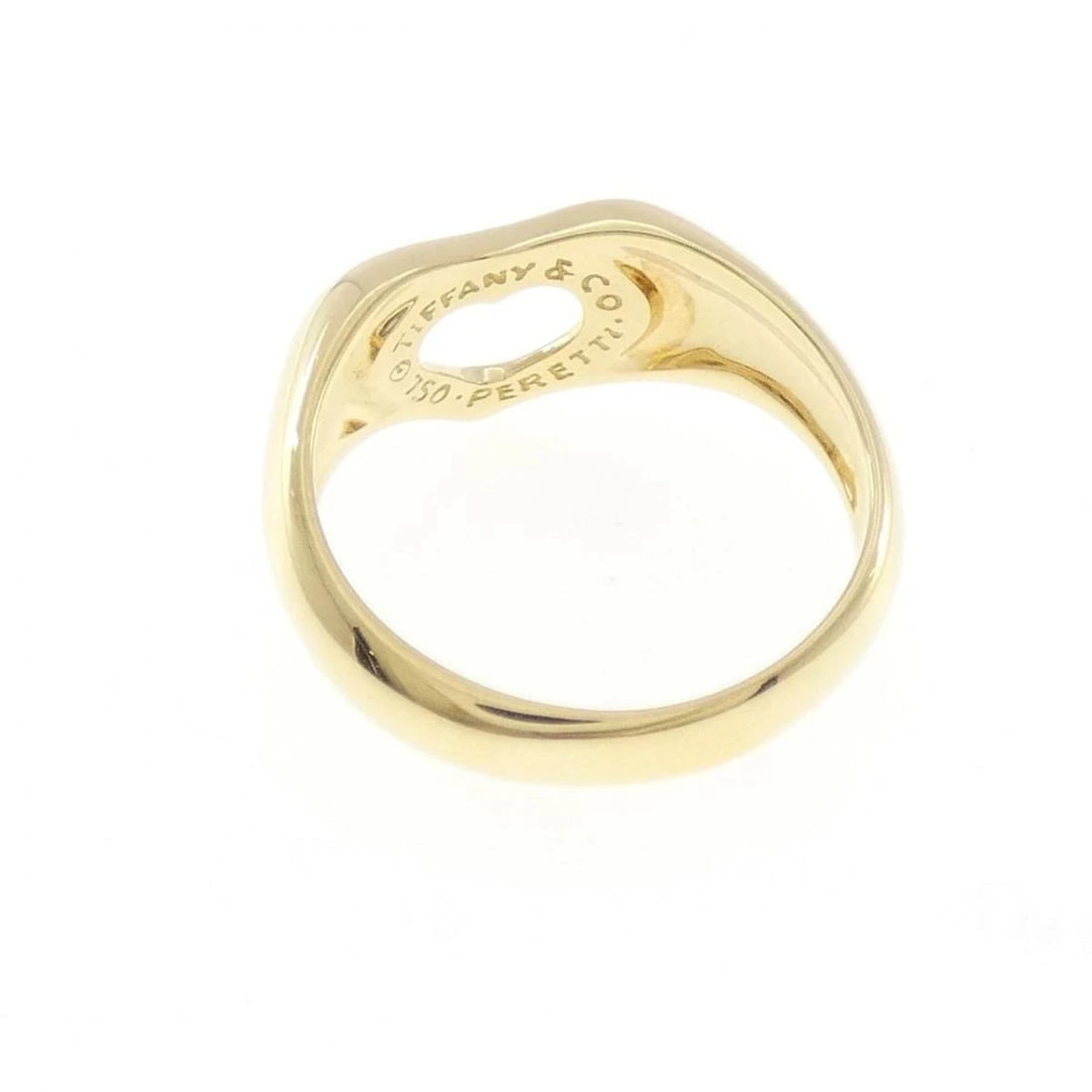 TIFFANY YELLOW GOLD RING SOLID - 3