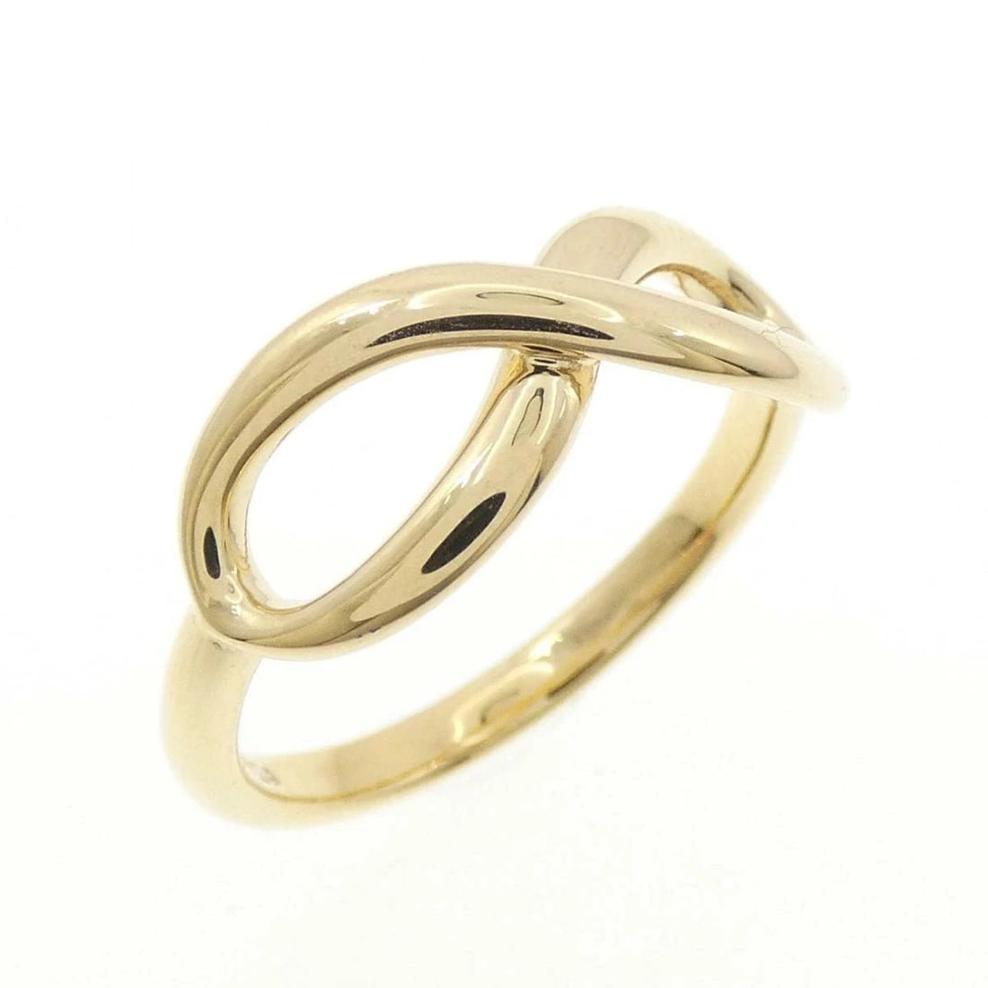 TIFFANY INFINITY RING 750 YELLOW GOLD: Tiffany Infinity Ring 750 Yellow Gold Brand: Tiffany & Co. Type/Style: Ring Material: 750 Yellow Gold, Color: Yellow Gold Size: US 6 Accessories: None Accessories Notice: When purchasing p