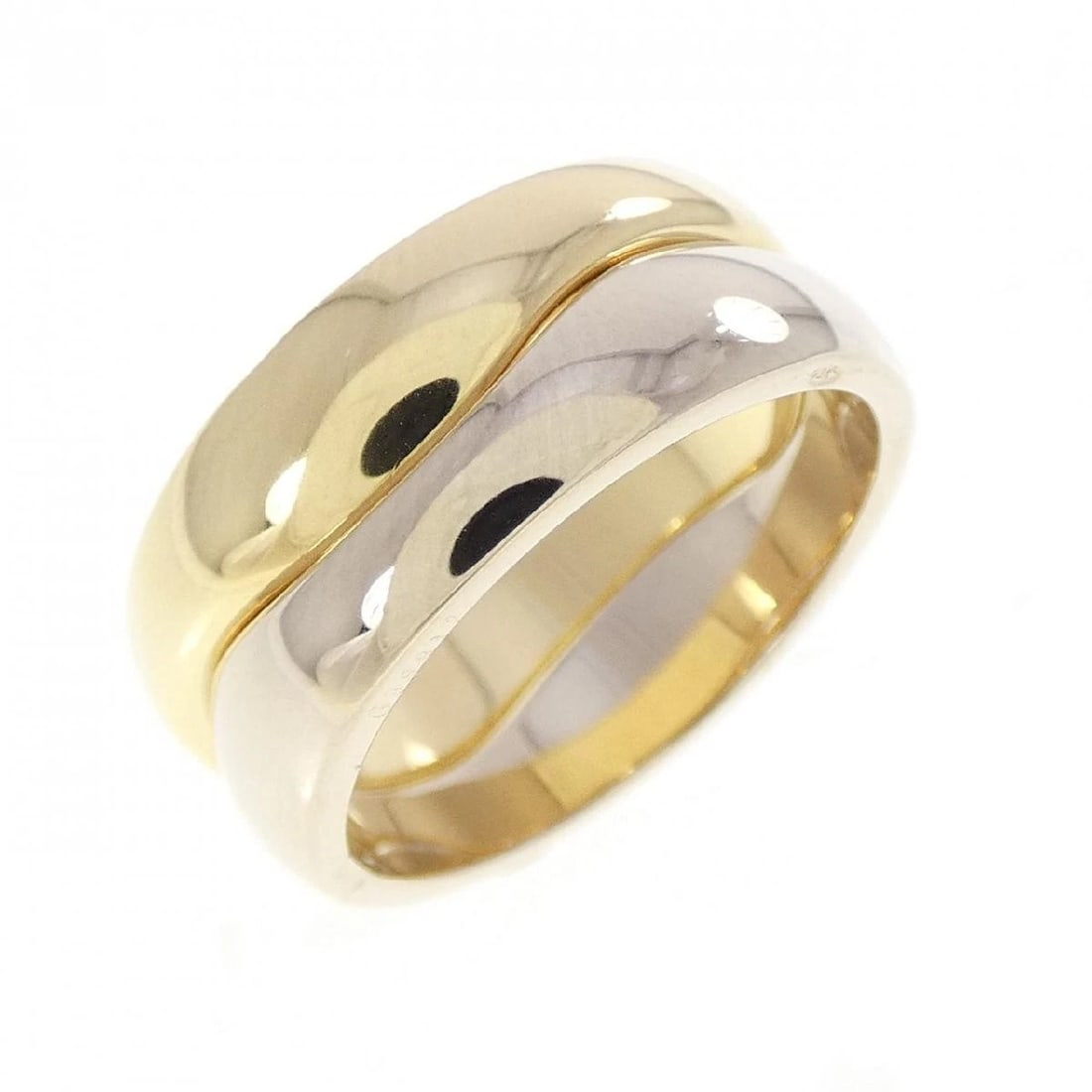 CARTIER LOVE ME RING 18K YELLOW WHITE GOLD (1 of 3)