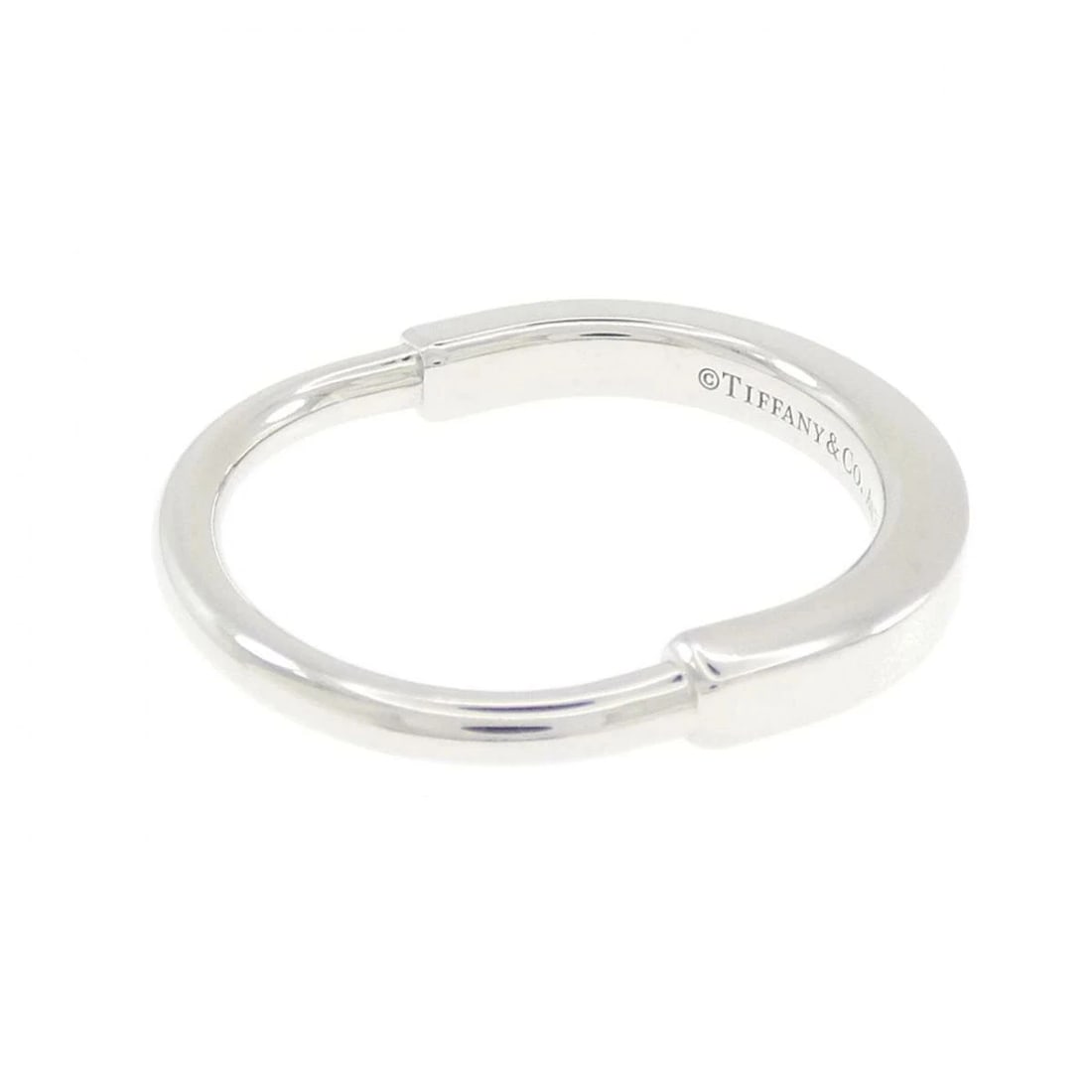 TIFFANY LOCK RING WHITE GOLD - 3