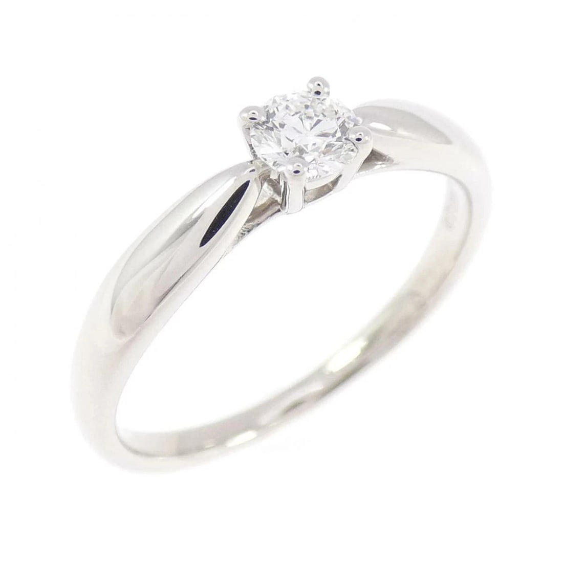 TIFFANY HARMONY PLATINUM RING: Tiffany Harmony Platinum Ring Brand: Tiffany & Co. Type/Style: Ring Material: Platinum 950, Main Stone Natural Color: Silver Size: US 6 Accessories: None Accessories Notice: When purchasing pre-owned
