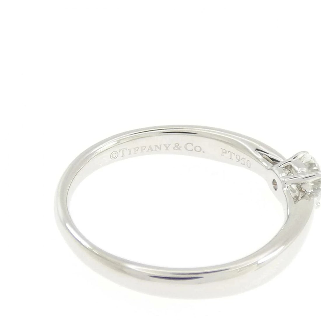 TIFFANY HARMONY PLATINUM RING - 3
