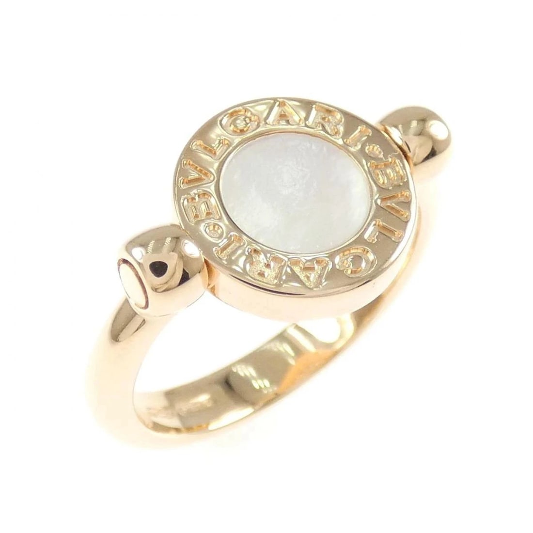 BVLGARI RING 18K PINK GOLD: Bvlgari Ring 18K Pink Gold Brand: Bvlgari Type/Style: Ring Material: 18K Pink Gold, Color: Pink Gold Size: US 6.5 Accessories: None Accessories Notice: When purchasing pre-owned goods, ple