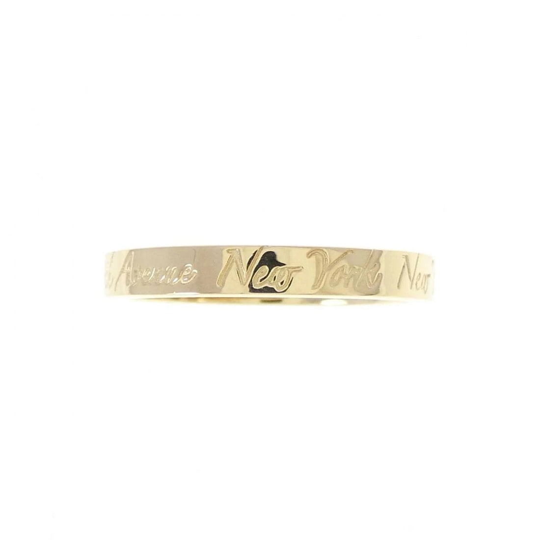 TIFFANY NOTES NARROW RING YELLOW GOLD - 2