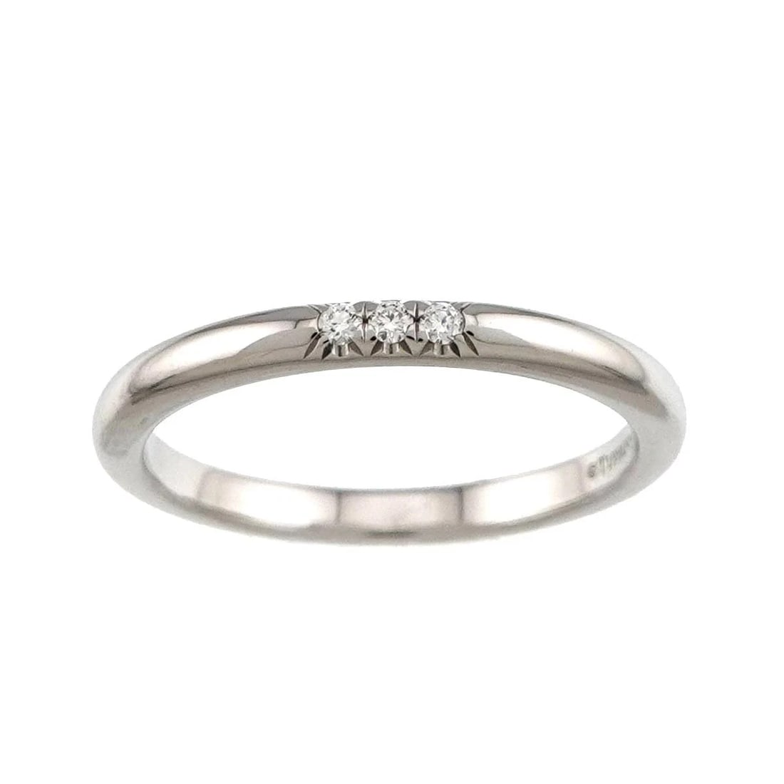 TIFFANY & CO. FOREVER DIAMOND RING PLATINUM: Tiffany & Co. Forever Diamond Ring Platinum Brand: Tiffany & Co. Type/Style: Ring Material: Pt950 , Main Stone Natural Color: Silver Size: US 6 Accessories: None Accessories Notice: When p