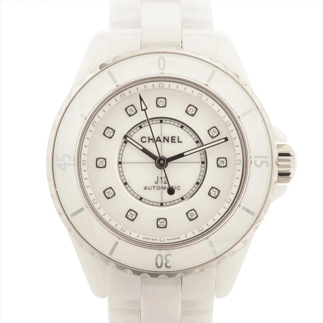 CHANEL J12 CALIBRE CE?SS AT WHITE DIAL WATCH (1 of 3)