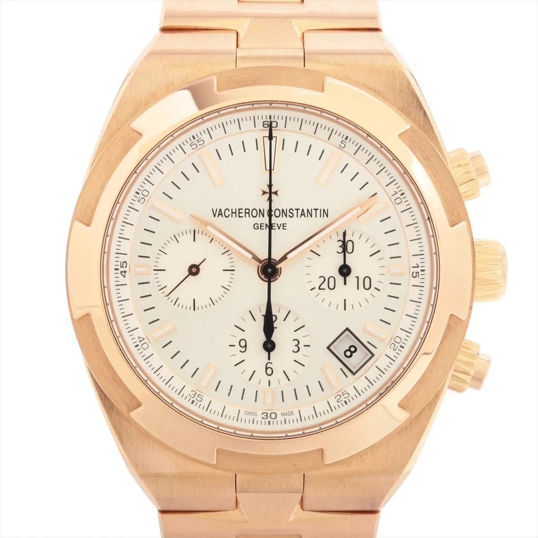 VACHERON CONSTANTIN OVERSEAS CHRONOGRAPH PG AT SILVER WATCH (1 of 2)