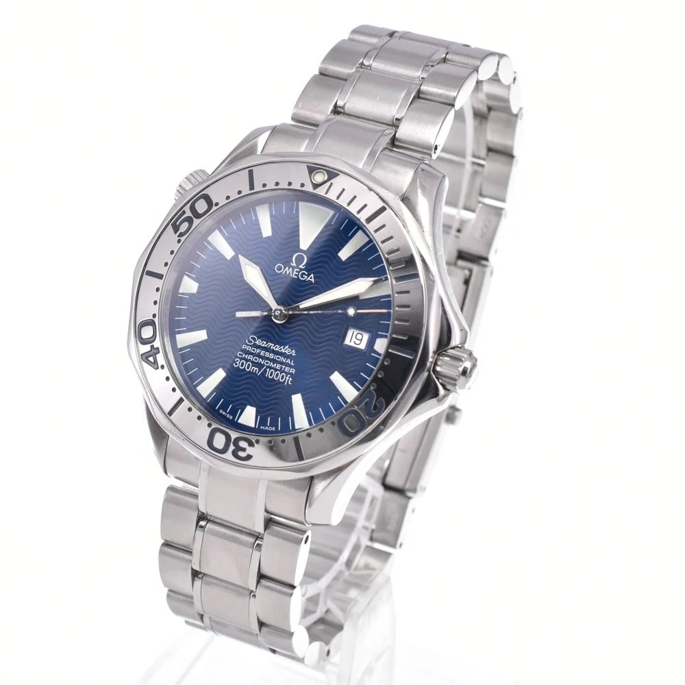 OMEGA SEAMASTER PROFESSIONAL DATE AUTOMATIC WATCH: Omega Seamaster Professional Date Automatic Watch Brand: OMEGA Type/Style: Wristwatch Material: Band Material Stainless Steel, Case Material Stainless Steel Color: Case Color Silver, Band Color