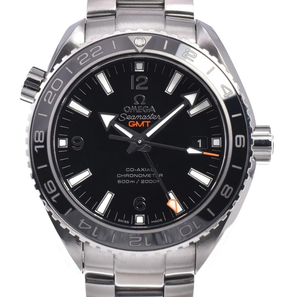 OMEGA SEAMASTER PLANET OCEAN WATCH: Omega Seamaster Planet Ocean Watch Brand: OMEGA Type/Style: Wristwatch Material: Band Material Stainless Steel, Case Material Stainless Steel Color: Case Color Silver, Band Color Silver, Dial Color