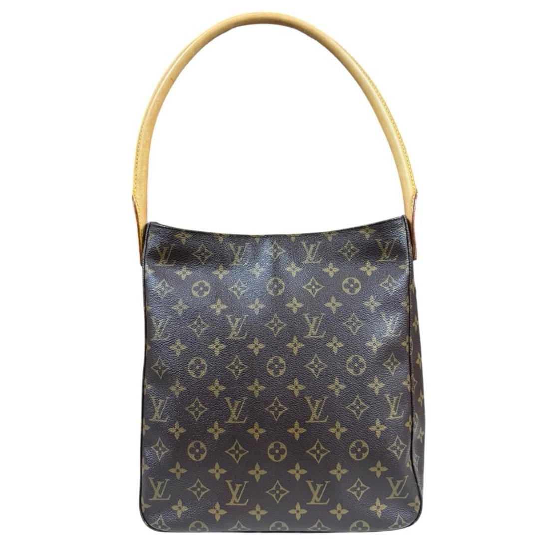 LOUIS VUITTON SHOULDER BAG MONOGRAM CANVAS: LOUIS VUITTON Shoulder Bag Monogram canvas Brand: LOUIS VUITTON Type/Style: Shoulder Bag Material: Exterior Material Monogram canvas Color: Exterior color Brown Size: W11.0 x H12.2 x D4.1inch Acce