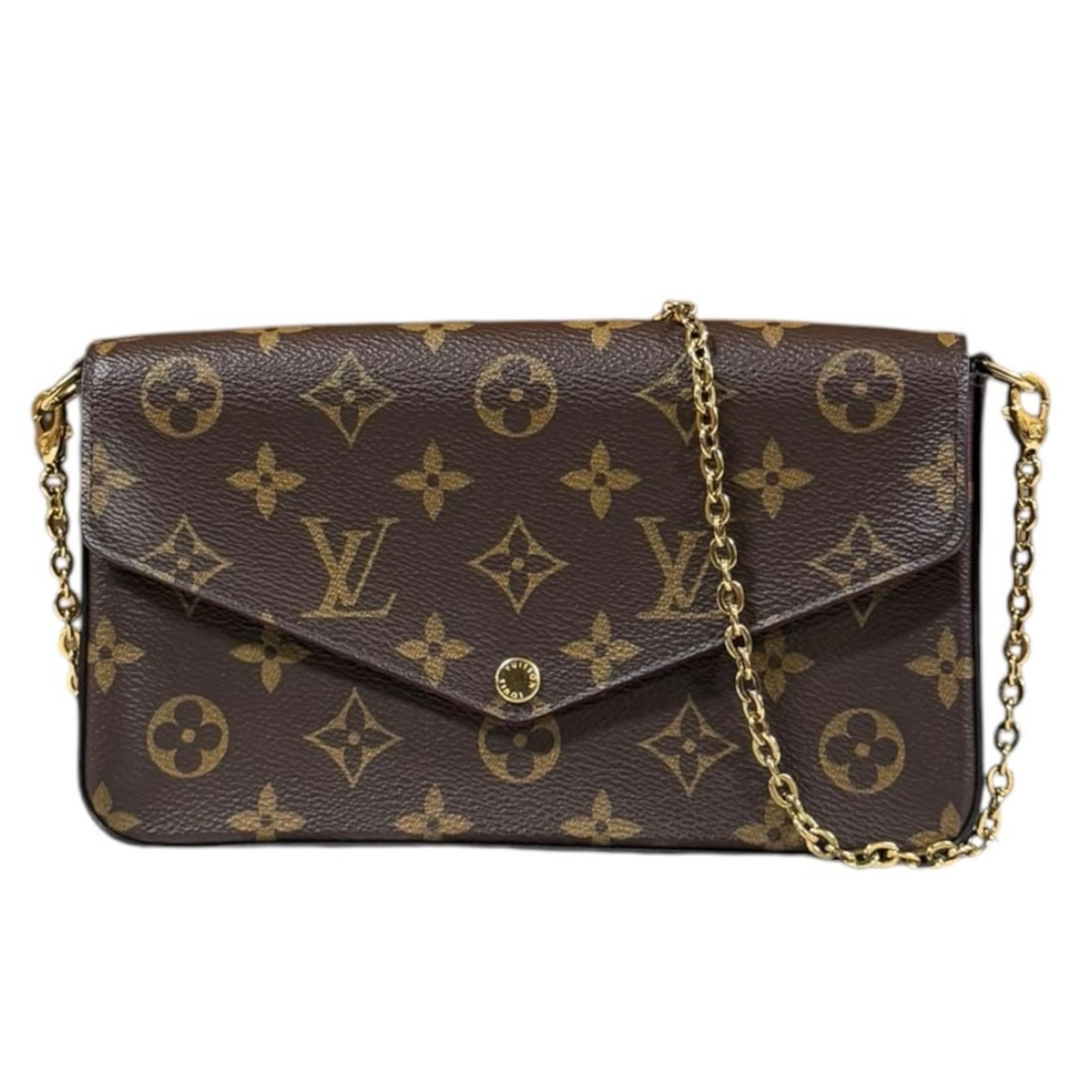LOUIS VUITTON SHOULDER BAG MONOGRAM CANVAS: LOUIS VUITTON Shoulder Bag Monogram canvas Brand: LOUIS VUITTON Type/Style: Shoulder Bag Material: Exterior Material Monogram canvas Color: Exterior color Fuchsia Size: W8.3 x H4.7 x D1.4inch Acce