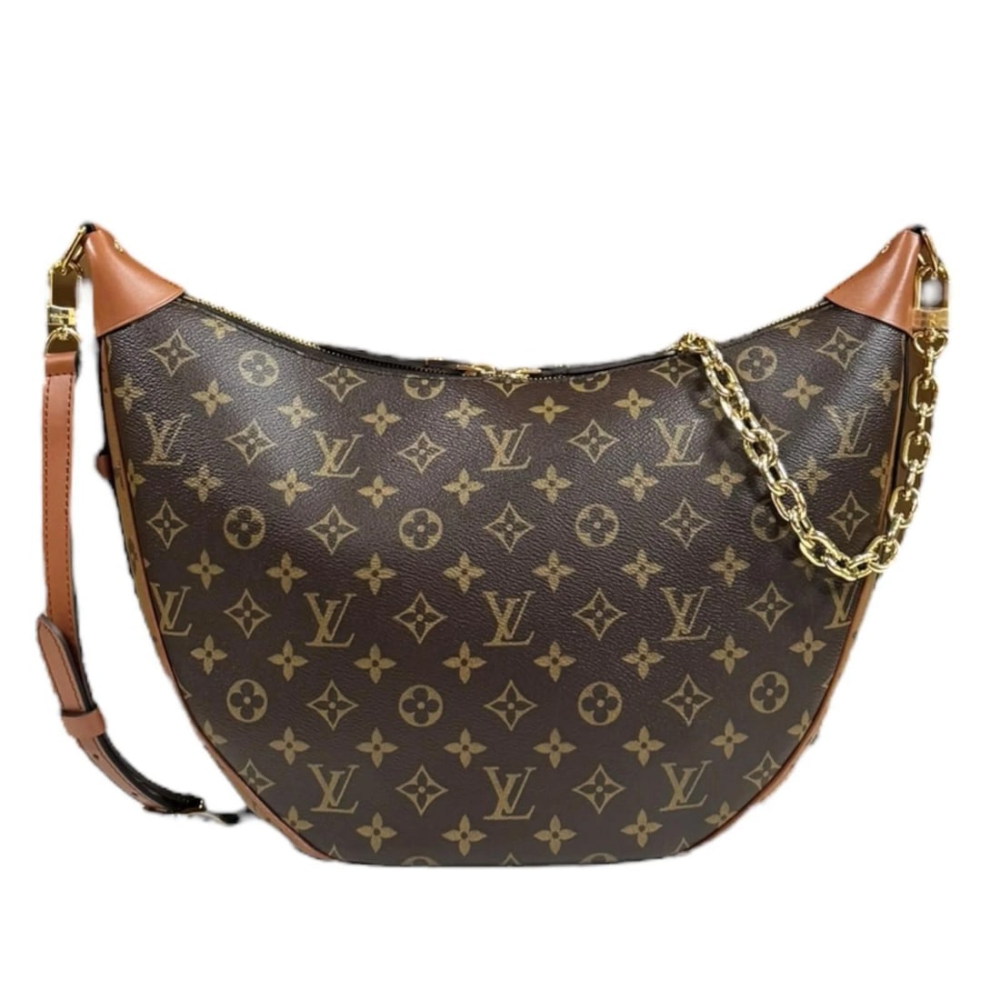 LOUISVUITTON SHOULDER BAG MONOGRAM CANVAS: LOUISVUITTON Shoulder Bag Monogram canvas Brand: LOUIS VUITTON Type/Style: Shoulder Bag Material: Exterior Material Monogram canvas Color: Exterior color Brown Size: W15.0 x H10.2 x D3.9inch Handle:18