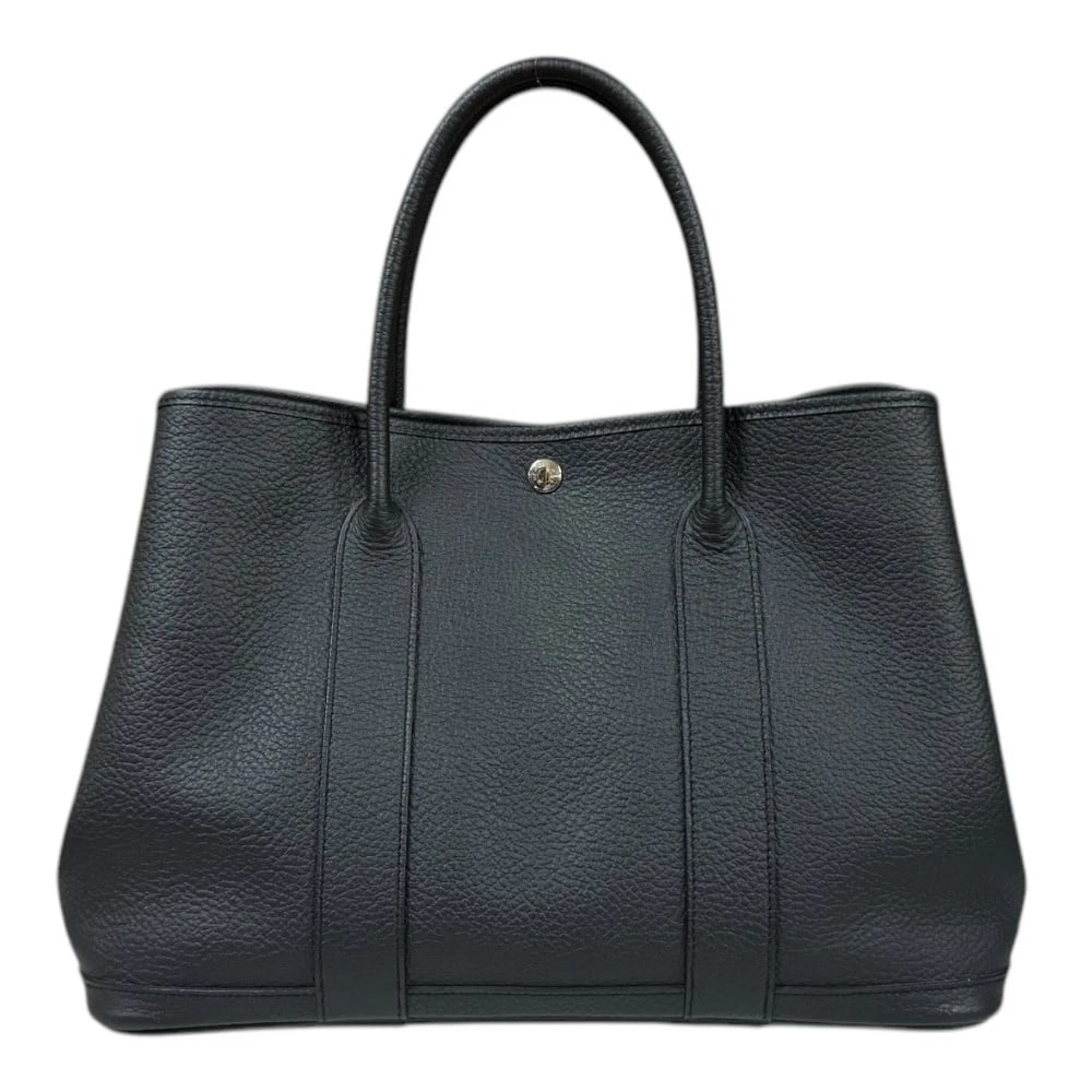 HERMES TOTE BAG NEGONDA GARDEN PARTY PM: HERMES Tote Bag Negonda Garden party PM Brand: HERMES Type/Style: Tote Bag Material: Exterior Material Negonda Color: Exterior color black Size: W14.0 x H10.2 x D6.7inch Handle:15.9inch Accessories: