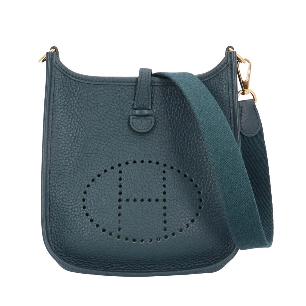 HERMES SHOULDER BAG CROSS BODY TAURILLON CLEMENCE: HERMES Shoulder Bag Cross Body Taurillon Clemence Brand: HERMES Type/Style: Shoulder Bag Material: Exterior Material Taurillon Clemence Color: Exterior color Vale Sipre Size: W6.3 x H7.5 x D2.2inch