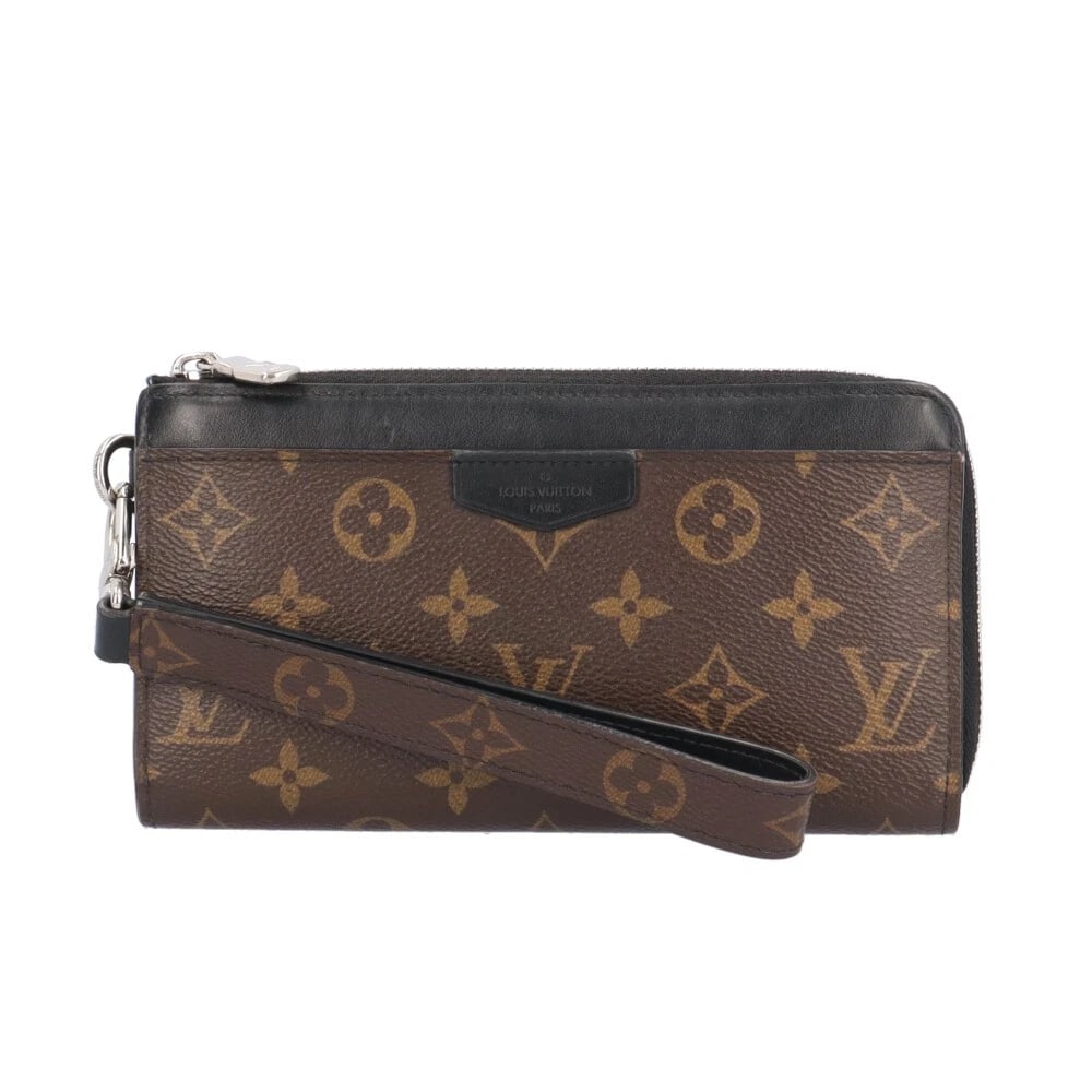 LOUIS VUITTON PURSE MONOGRAM ZIPPY DRAGONNE: LOUIS VUITTON purse Monogram Zippy dragonne Brand: LOUIS VUITTON Type/Style: purse Material: Exterior Material Monogram macacer Color: Exterior color black Size: W7.5 x H4.5x D1.0inch Accessories: