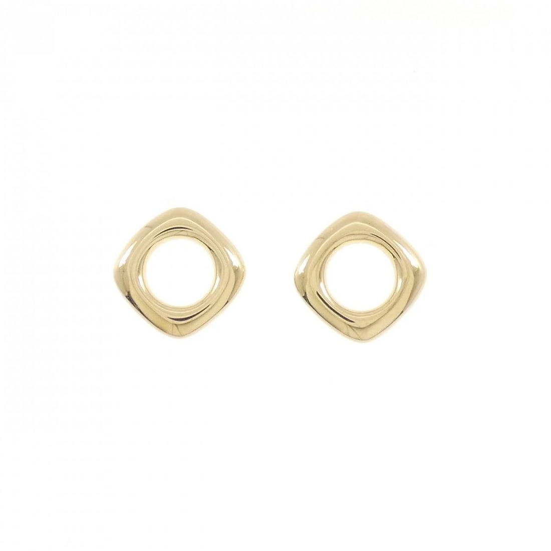 TIFFANY&CO. 750YG PIERCE: TIFFANY&Co. 750YG Pierce Brand: TIFFANY&Co. Type/Style: TIFFANY&Co. Pierce/Earring Material: 750 yellow gold, Color: Yellow Gold Size: Actual Size Approximate height x width: 11.0mm x 11.0mm