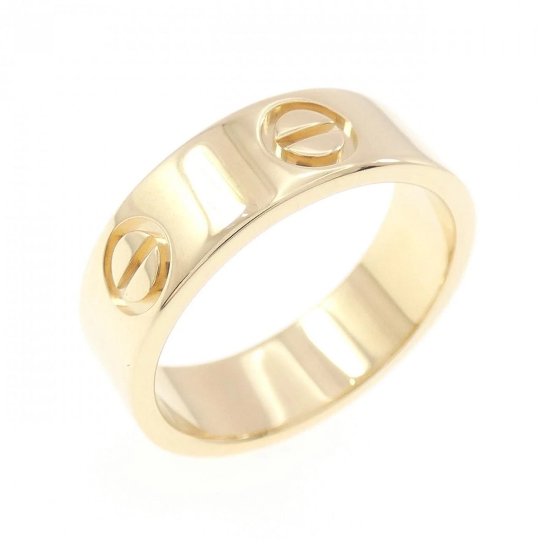 CARTIER LOVE RING: Cartier Love Ring Brand: CARTIER Type/Style: Cartier Ring Material: 750 yellow gold, Color: yellow Gold Size: US5(49) Accessories: None Accessories Notice: When purchasing pre-owned goods, please