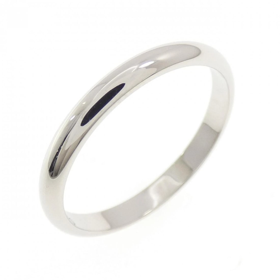 CARTIER WEDDING RING: Cartier Wedding Ring Brand: CARTIER Type/Style: Cartier Ring Material: Platinum950, Color: Silver Size: US7(54) Accessories: None Accessories Notice: When purchasing pre-owned goods, please refer to