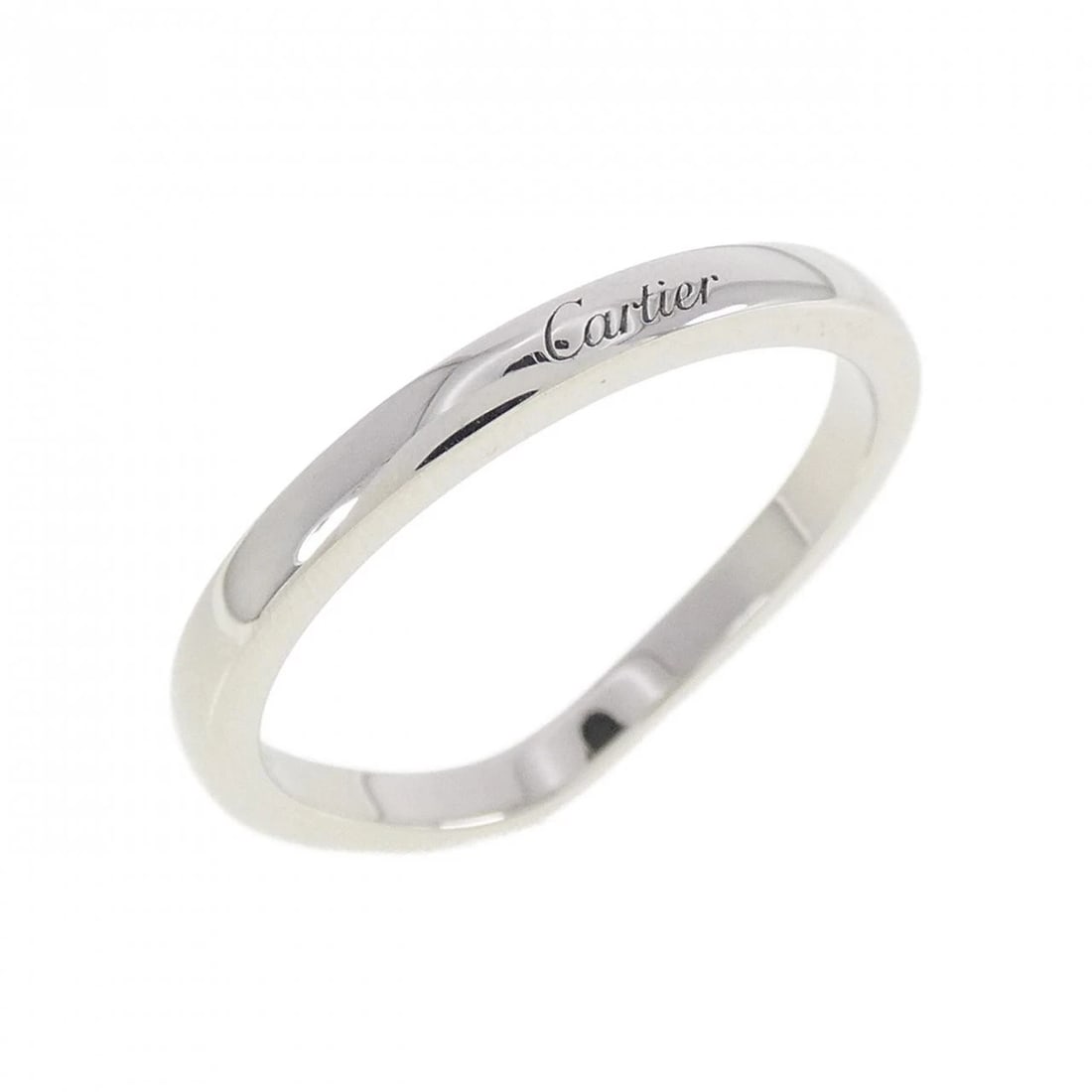 CARTIER BALLERINA RING: Cartier Ballerina Ring Brand: CARTIER Type/Style: Cartier Ring Material: Platinum950, Color: Silver Size: US6(52) Accessories: None Accessories Notice: When purchasing pre-owned goods, please refer
