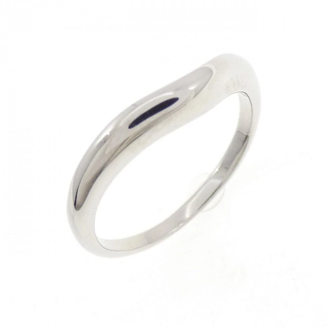 BVLGARI WEDDING RING: Bvlgari Wedding Ring Brand: BVLGARI Type/Style: Bulgari Ring Material: Platinum950, Color: Silver Size: US4 Accessories: None Accessories Notice: When purchasing pre-owned goods, please refer to the