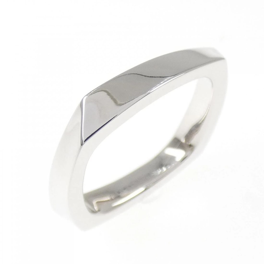 TIFFANY&CO. TORQUE NARROW RING: TIFFANY&Co. Torque Narrow Ring Brand: TIFFANY&Co. Type/Style: TIFFANY & Co. Ring Material: 750 white gold, Color: white gold Size: US5 3/4 Accessories: None Accessories Notice: When purchasing