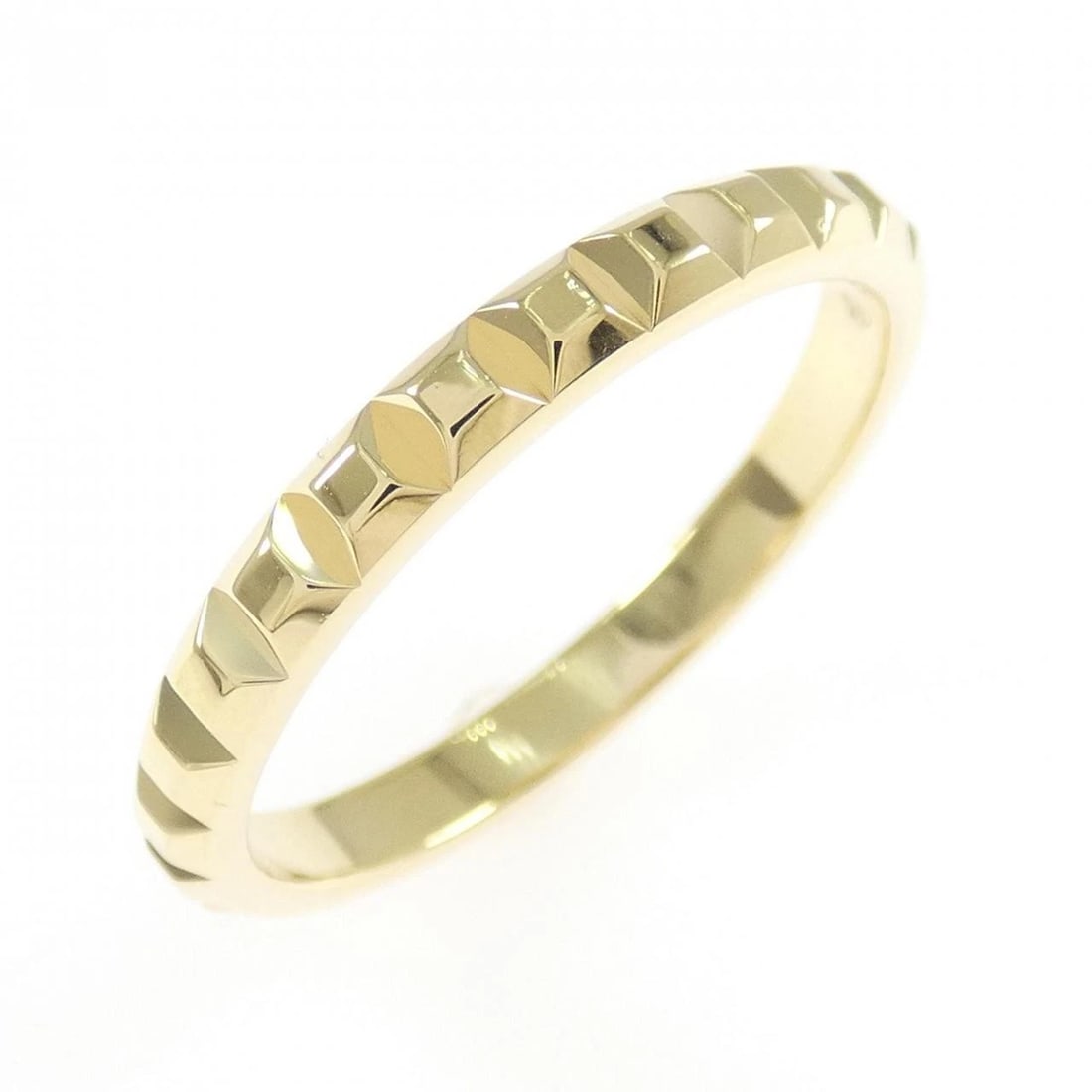 BOUCHERON CLOU DE MEDIUM RING: Boucheron Clou de Medium Ring Brand: Boucheron Type/Style: Boucheron Ring Material: 750 yellow gold, Color: yellow gold Size: US9 1/2(61) Accessories: None Accessories Notice: When purchasing