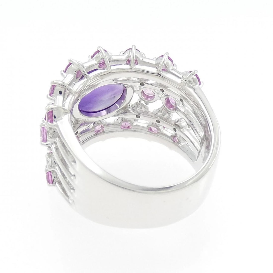 TASAKI COLORED STONE RING - 2