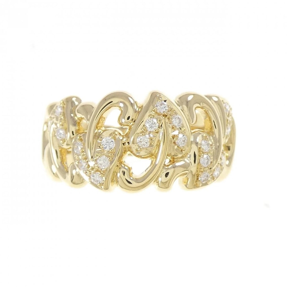 TASAKI DIAMOND RING: Tasaki Diamond Ring Brand: TASAKI Type/Style: Tasaki Ring Material: K18 yellow gold, Main Stone Natural Color: yellow gold Size: US7 Accessories: None Accessories Notice: When purchasing p