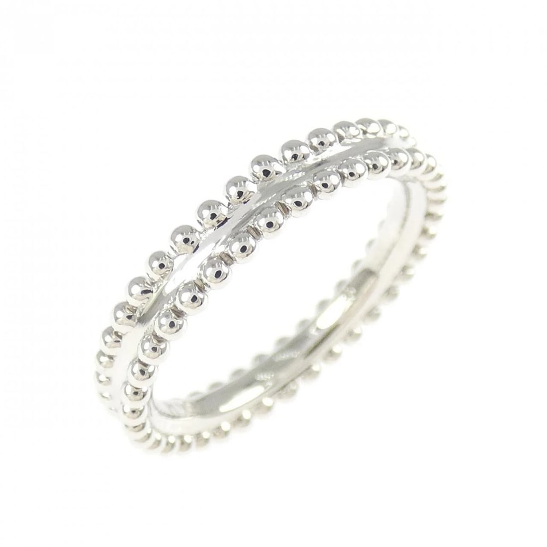 VAN CLEEF & ARPELS ESTELLE RING: Van Cleef & Arpels Estelle Ring Brand: Van Cleef & Arpels Type/Style: Van Cleef & Arpels Ring Material: Platinum950, Color: Silver Size: US3 1/4(45) Accessories: None Accessories Notice: When