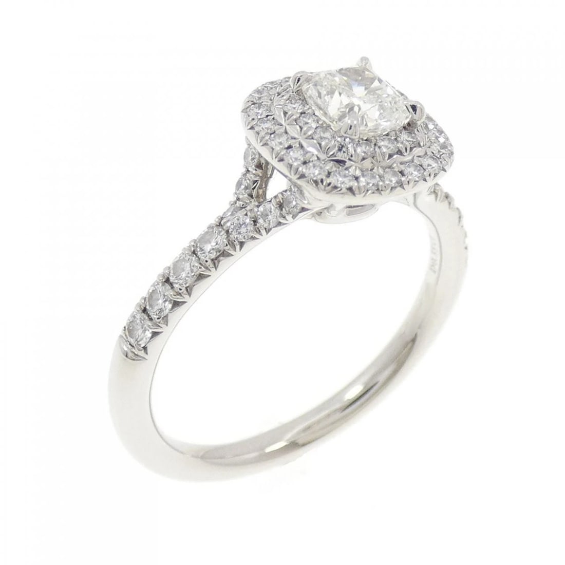 TIFFANY & CO. SOLESTE RING: TIFFANY & Co. Soleste Ring Brand: TIFFANY&Co. Type/Style: TIFFANY & Co. Ring Material: Platinum950, Main Stone Natural Color: Silver Size: US5 Accessories: None Accessories Notice: When purchasing