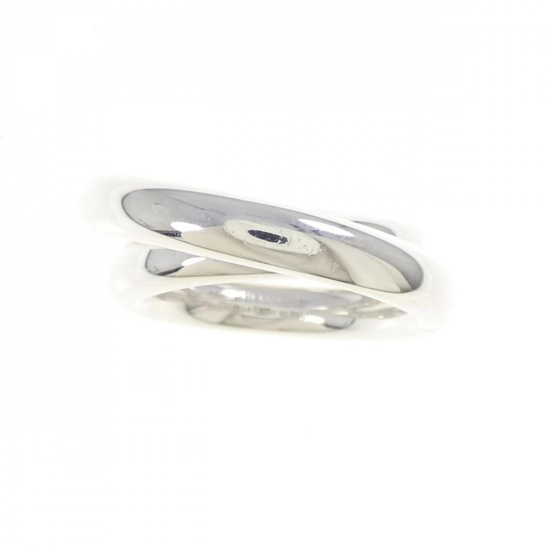 HERMES VERTIGE RING: Hermes Vertige Ring Brand: HERMES Type/Style: Hermes Ring Material: 925Silver, Color: Silver Size: US5 1/4(51) Accessories: None Accessories Notice: When purchasing pre-owned goods, please refer to