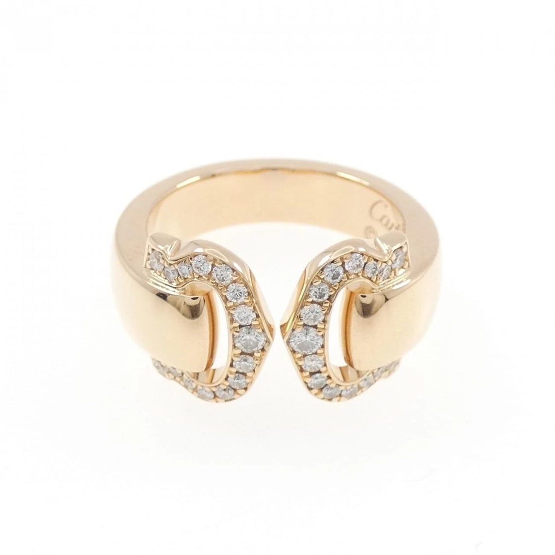 CARTIER RING: Cartier ring Brand: CARTIER Type/Style: Cartier Ring Material: 750 Pink Gold, Main Stone Natural Color: Pink Gold Size: US3 3/4(46) Accessories: None Accessories Notice: When purchasing pre-owned