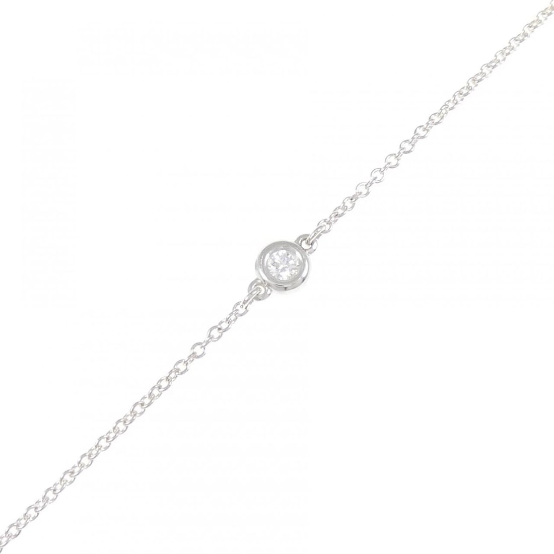 TIFFANY & CO. BY THE YARD BRACELET: TIFFANY & Co. By the Yard Bracelet Brand: TIFFANY&Co. Type/Style: TIFFANY & Co. Bracelet Material: 925Silver, Main Stone Natural Color: Silver Size: Length18cmActual Size Diameteraround: 4.3mm Acc