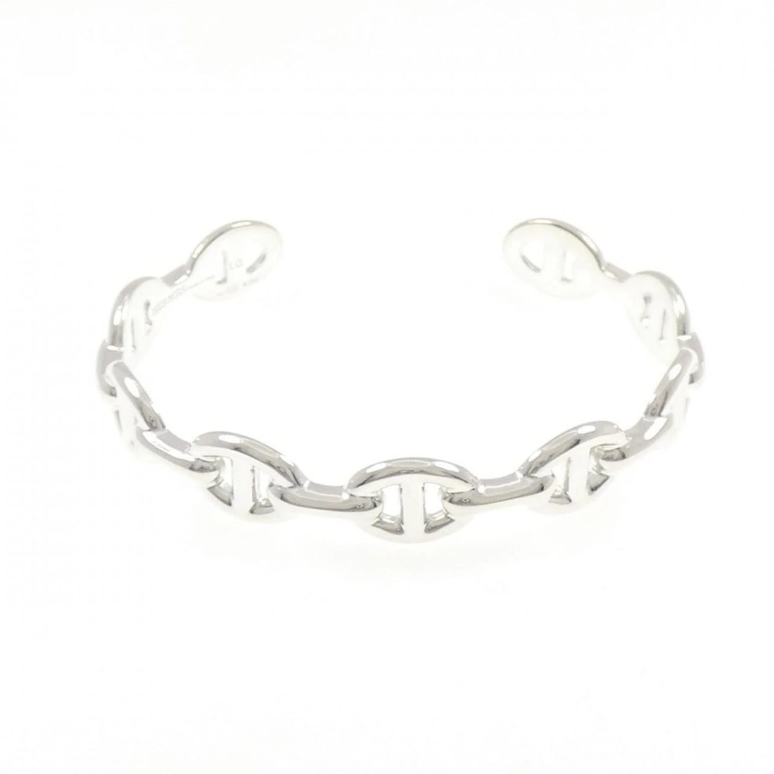 HERMES CHAINE D'ANCRE ENCHAINE BANGLE (1 of 2)