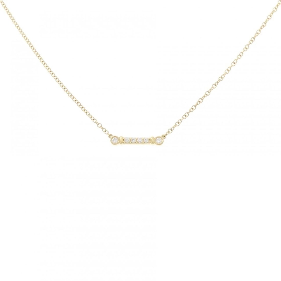 TIFFANY & CO. FLEUR DE LIS STEM NECKLACE: TIFFANY & Co. Fleur de Lis Stem Necklace Brand: TIFFANY&Co. Type/Style: TIFFANY&Co. Necklace Material: 750 yellow gold, Main Stone Natural Color: Yellow Gold Size: length451cmActual Size Pendant