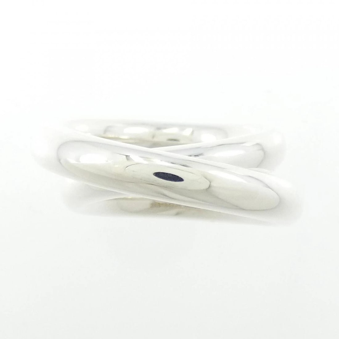 HERMES VERTIGE RING: Hermes Vertige Ring Brand: HERMES Type/Style: Hermes Ring Material: 925Silver, Color: Silver Size: US5(49) Accessories: None Accessories Notice: When purchasing pre-owned goods, please refer to the