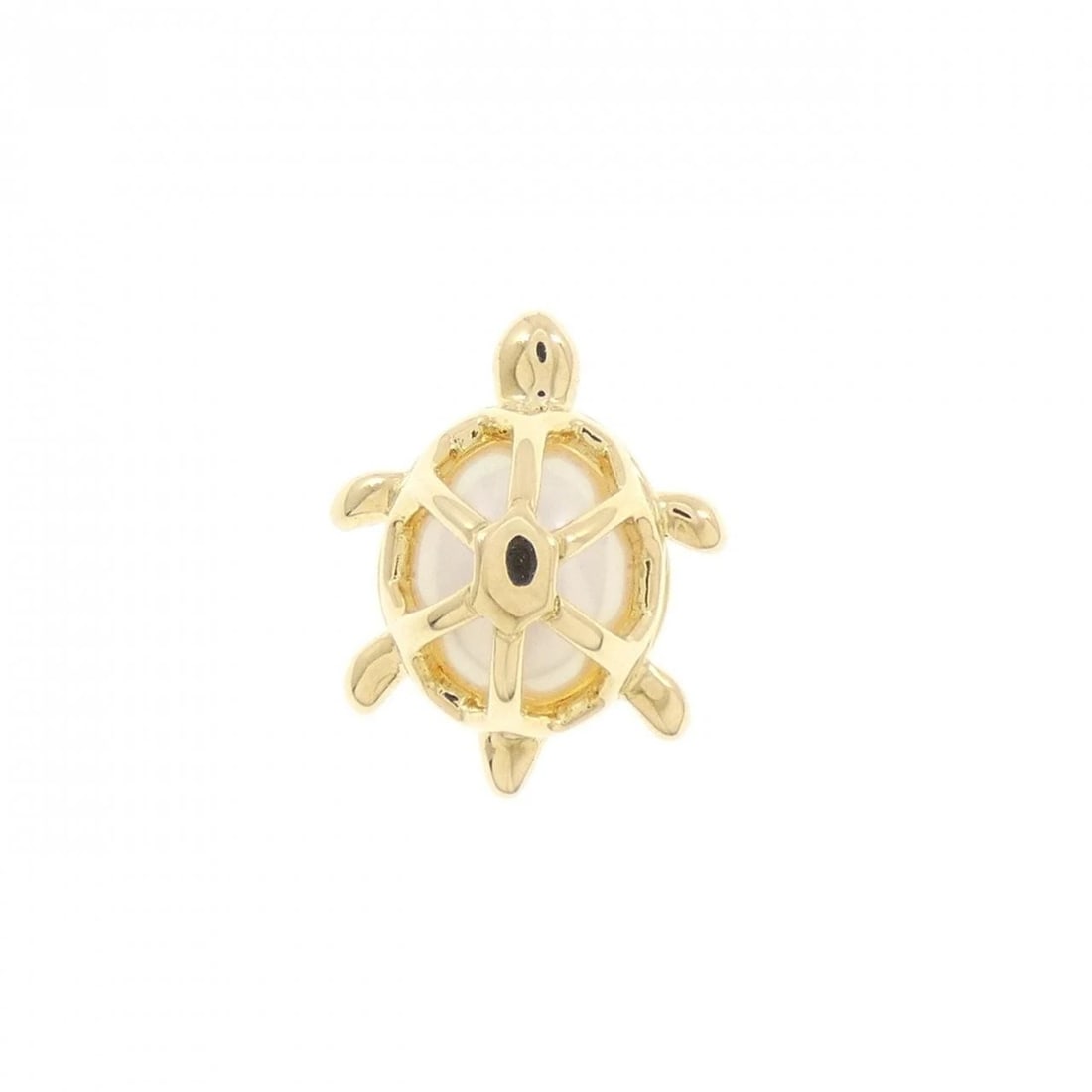 MIKIMOTO TURTLE FRESHWATER PEARL BROOCH: Mikimoto Turtle Freshwater Pearl Brooch Brand: MIKIMOTO Type/Style: MIKIMOTO Pendant/Brooch Material: K18 yellow gold, Main Stone Freshwater Pearl Color: Yellow Gold Size: Actual Size Approximate