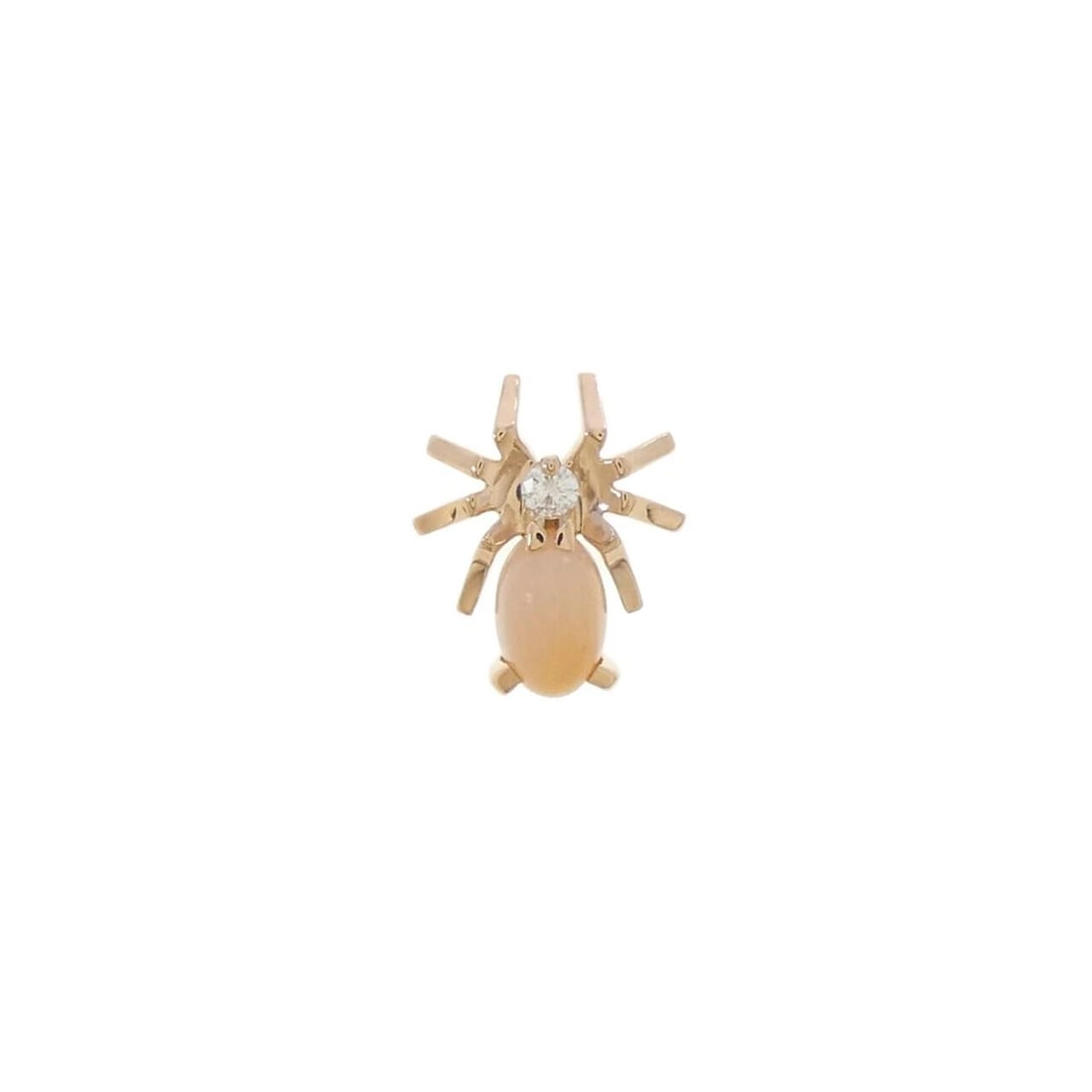 CHAUMET ATTRAPE MOI PIERCE (SINGLE EAR): Chaumet Attrape Moi Pierce (Single Ear) Brand: Chaumet Type/Style: Chaumet Pierce/Earring Material: 750 Pink Gold, Main Stone Opal Color: Pink Gold Size: Actual Size Approx. height x width: 11.7mm x